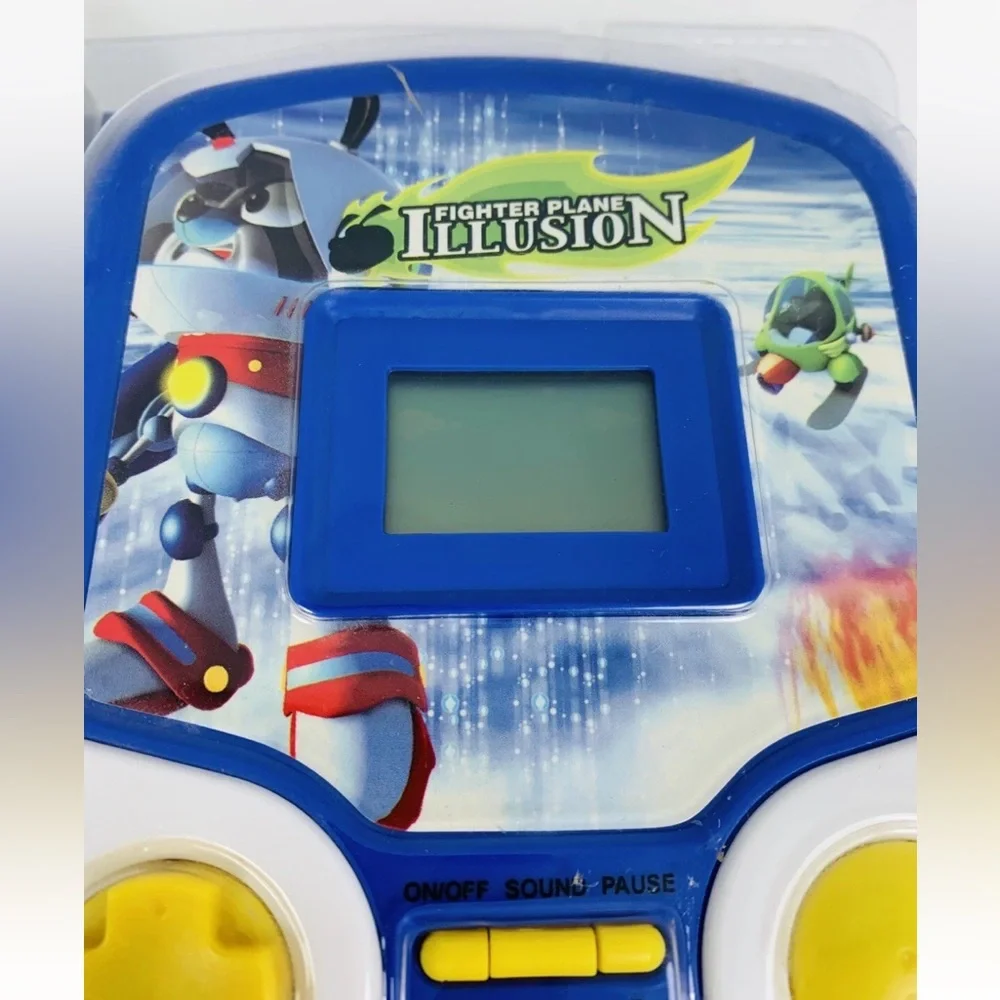 VTG Yappy Dog Hand Held Electronic Game Fighter Plane Illusion NOS RARE!